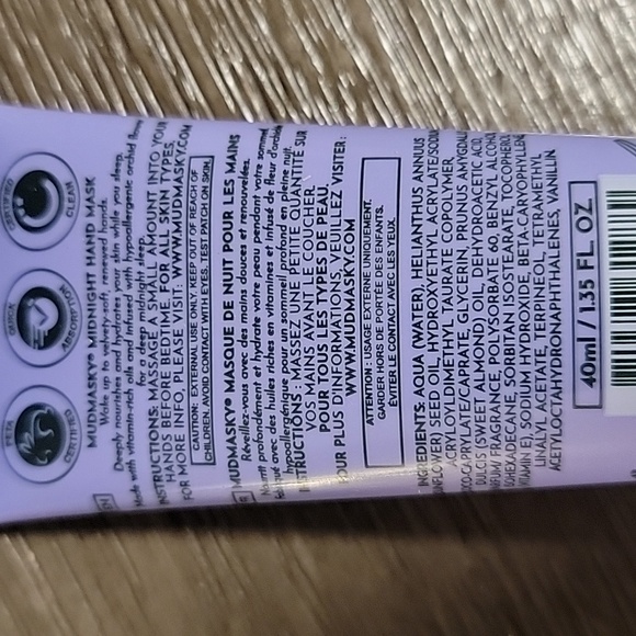 Mudmasky Midnight Hand Mask - Picture 6 of 9